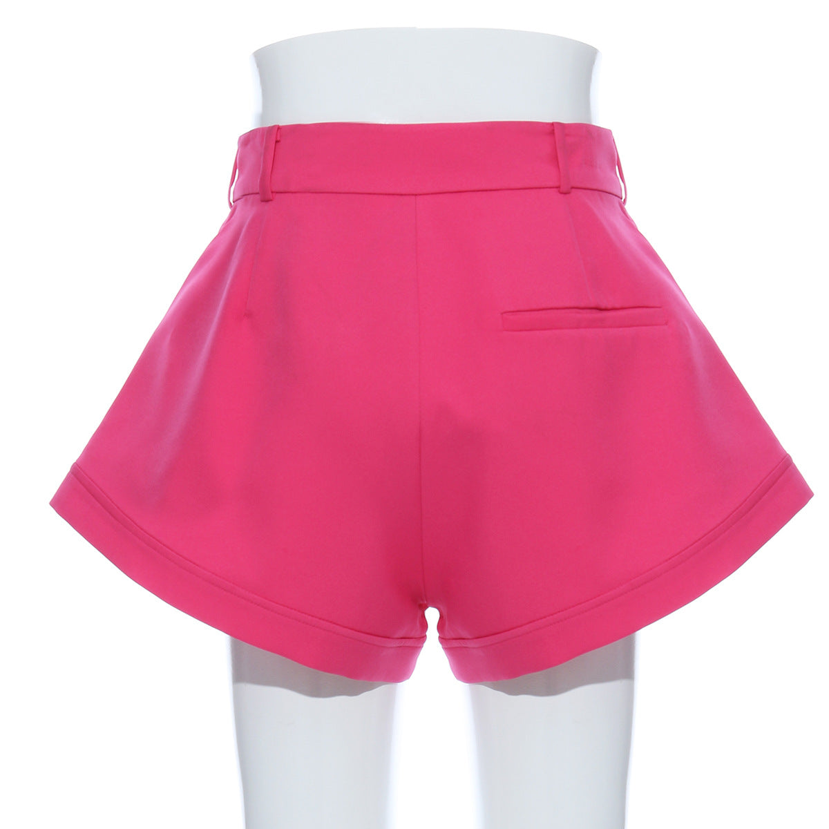 wide leg pants street high waist hot pants