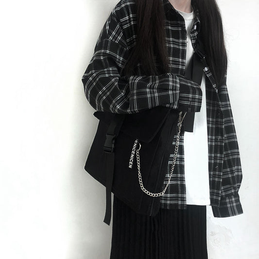 All-match crossbody canvas