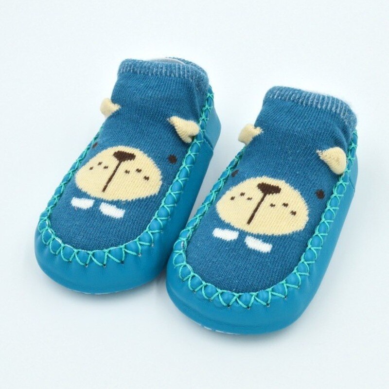 Children's Non-slip Socks And Soft-soled Cotton Shoes