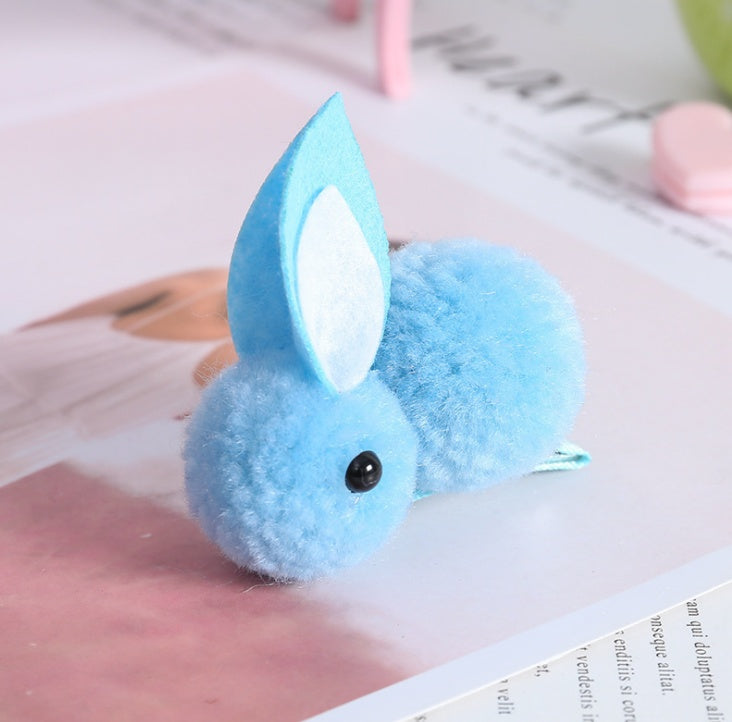 Cute three-dimensional bunny rubber band