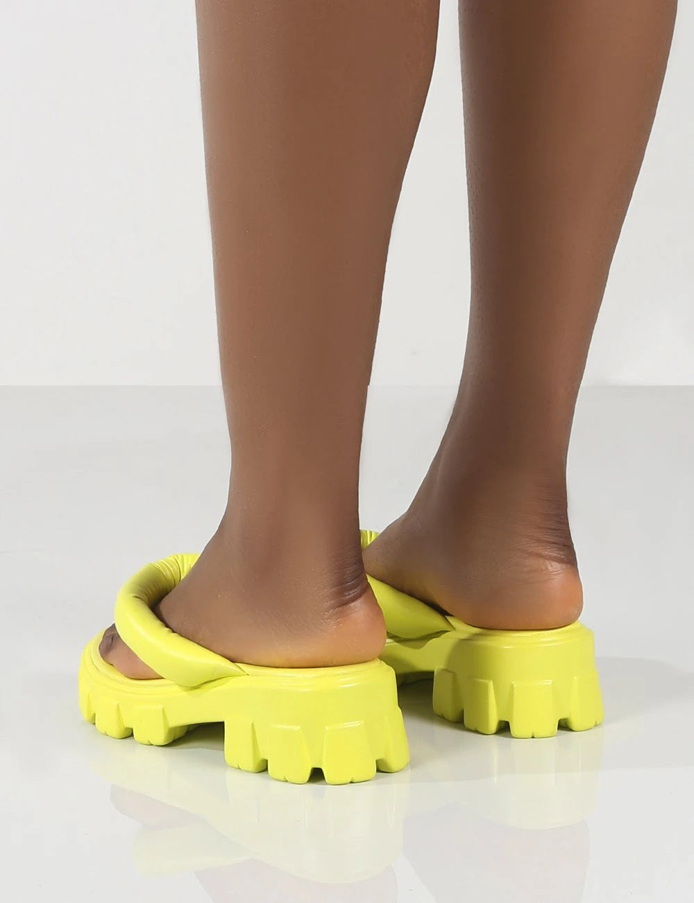 Thick-soled Slippers Women Wear High Roman Shoes In Summer