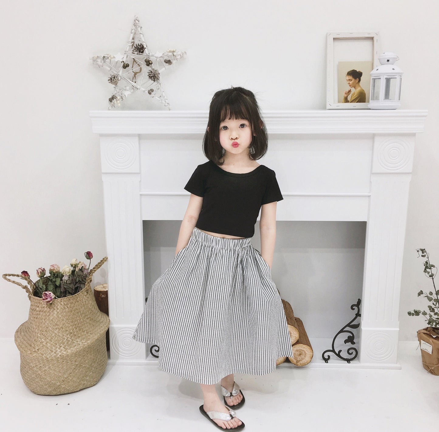 Children's two-piece skirt