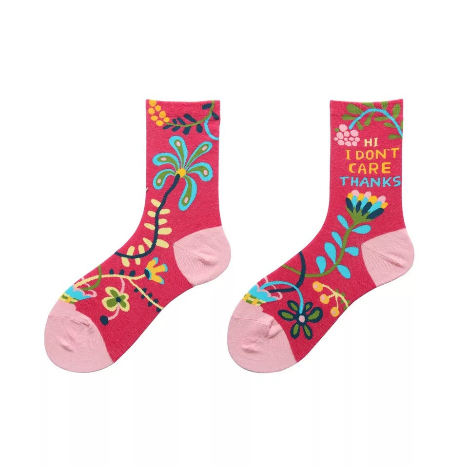 Cartoon stockings women