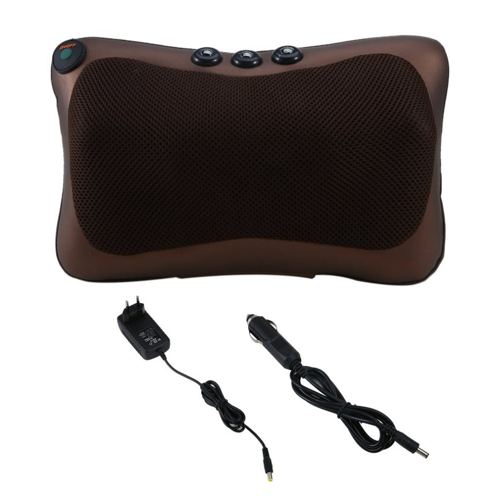 Bil hjemme dual-use magnetisk cervikal massager nakke talje ben skulder ryg multifunktionel massagepude