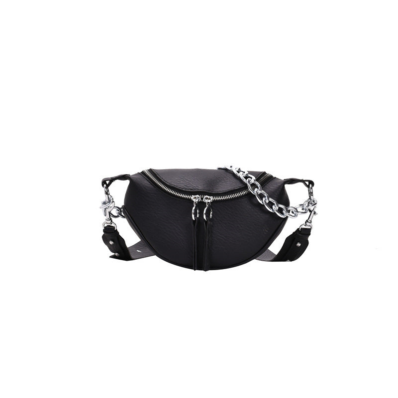 Damekæde crossbody brysttaske