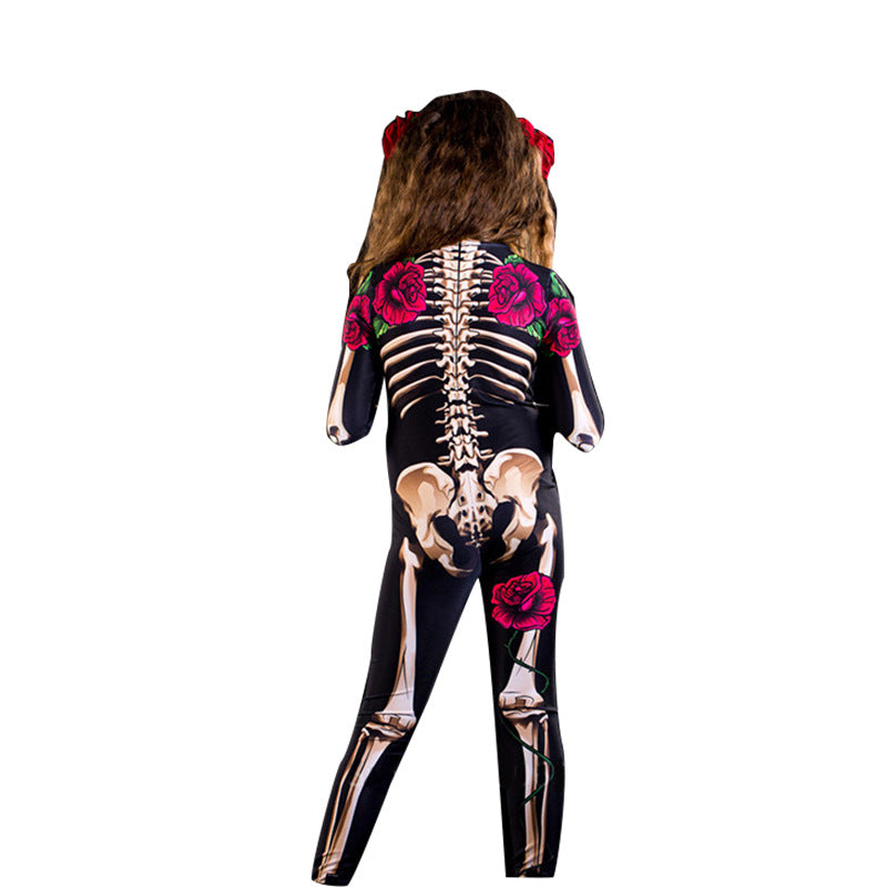 Scary Skeleton Skeleton Bodysuit