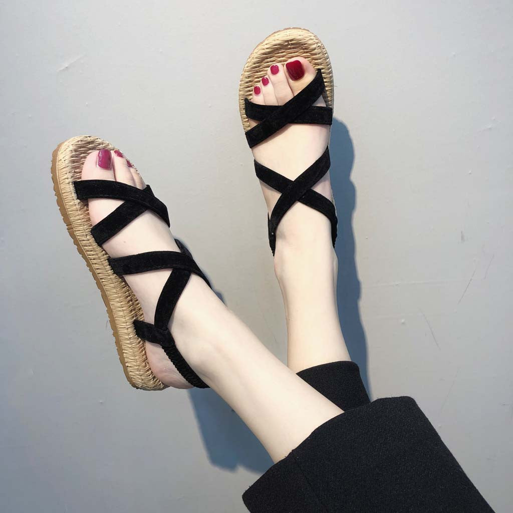 Roman beach shoes women's muffins