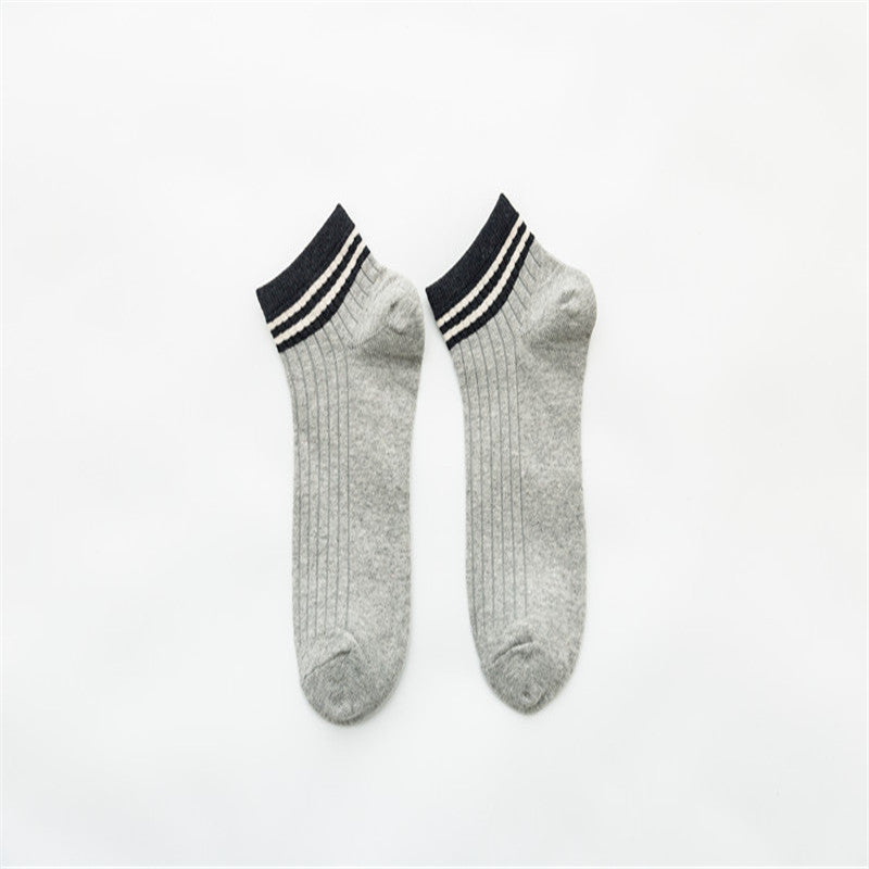 Student Socks All-Match Rainbow Breathable Stockings