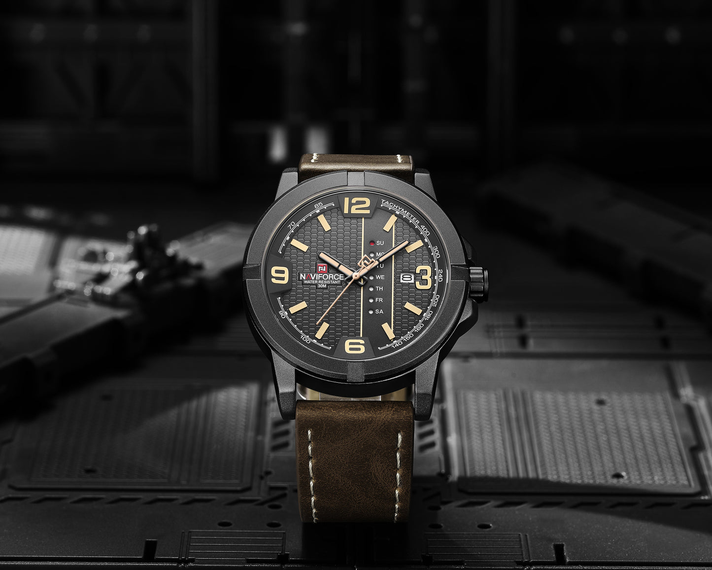 Multifunctional waterproof quartz watch