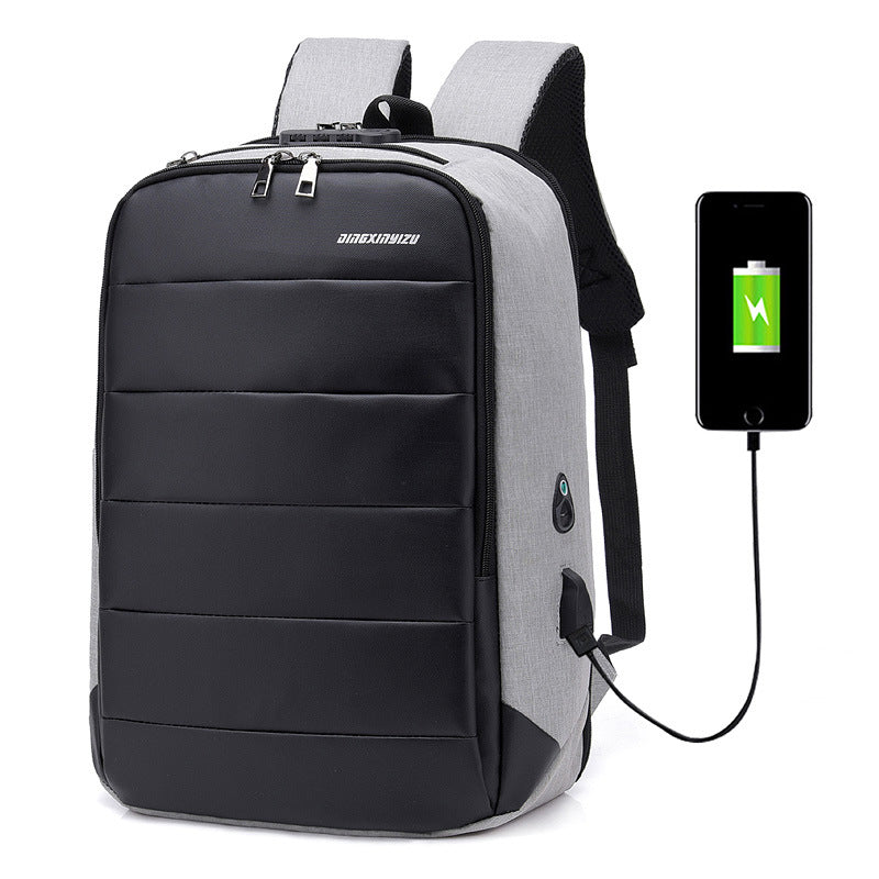Multifunctional Men's Nylon Business Backpack