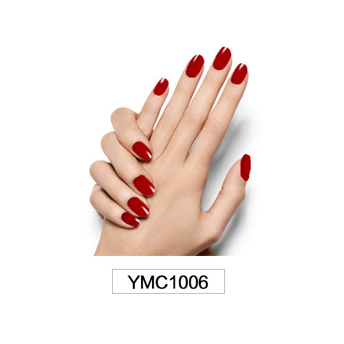 Pure color nail stickers