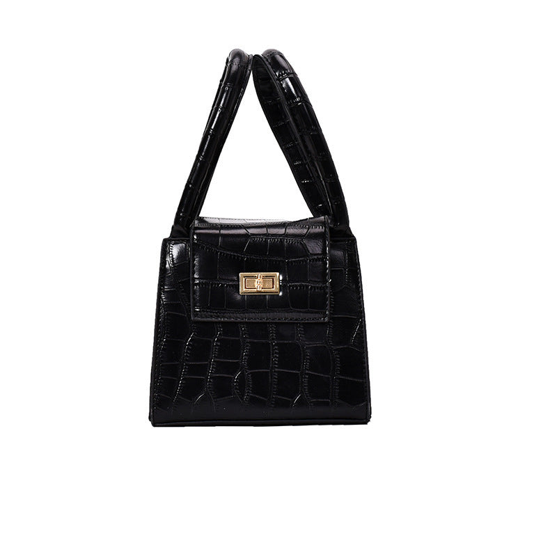 Crossbody one shoulder small square bag