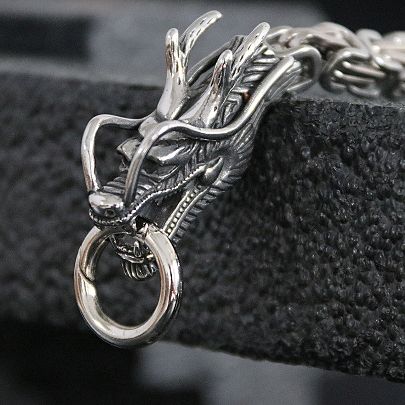 Titanium Steel Bracelet Dragon Spine Bracelet Stainless Steel