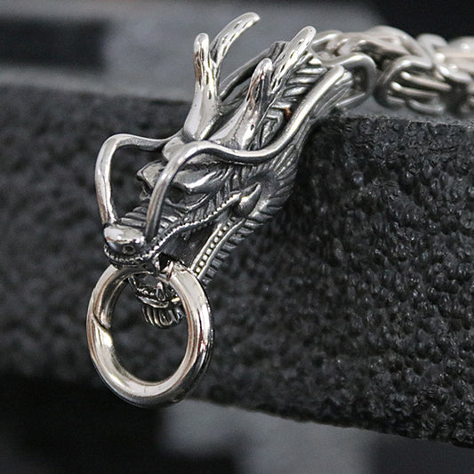 Titanium Steel Bracelet Dragon Spine Bracelet Stainless Steel