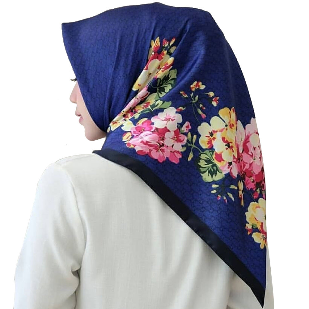 Explosive Leopard Printed Large Square Scarf