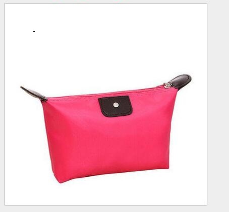 Cute Dumpling Cosmetic Bag Candy-colored Folding Dumpling Storage Bag Ingot Waterproof Washing Bag