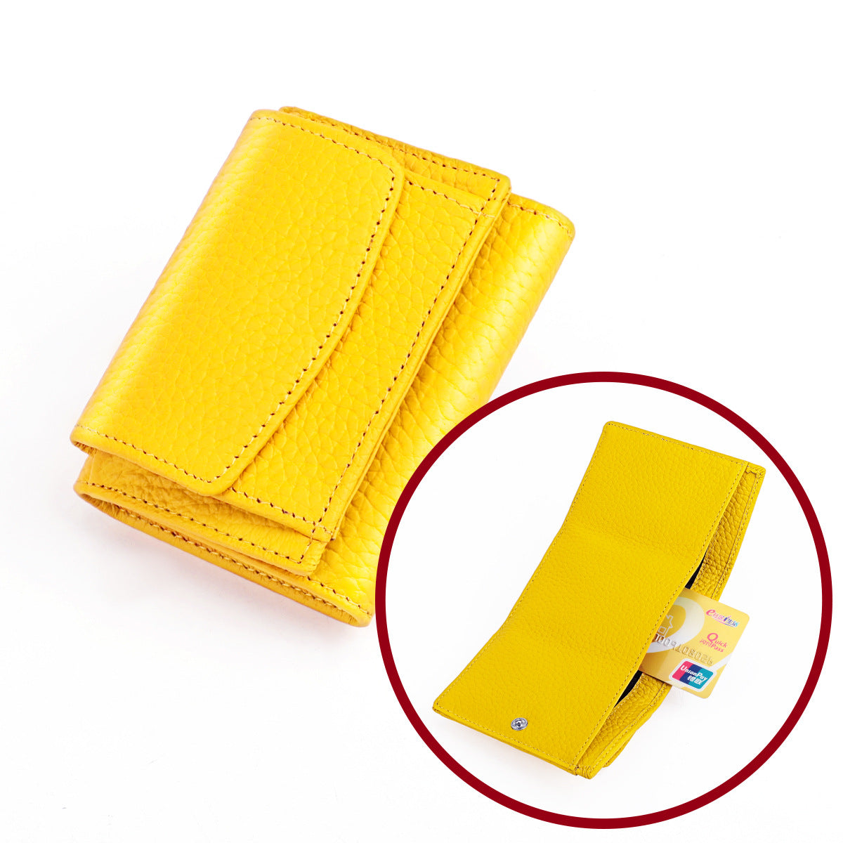 Anti Demagnetization Coin Loose Bag Wallet Short Style Women's Wallet