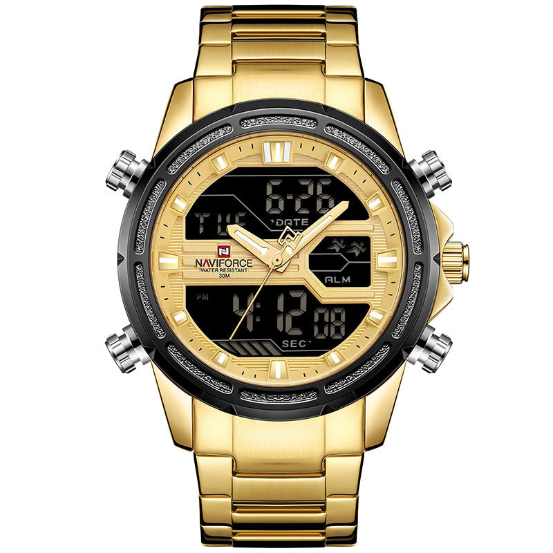 Quartz Waterproof Sports Electronic Men's Watch