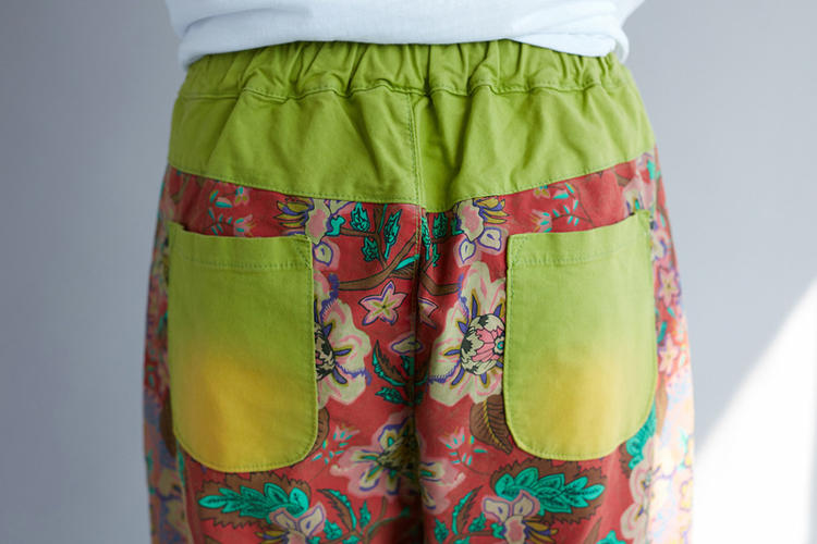 Make Old Color Matching Rope Slacks By Washing