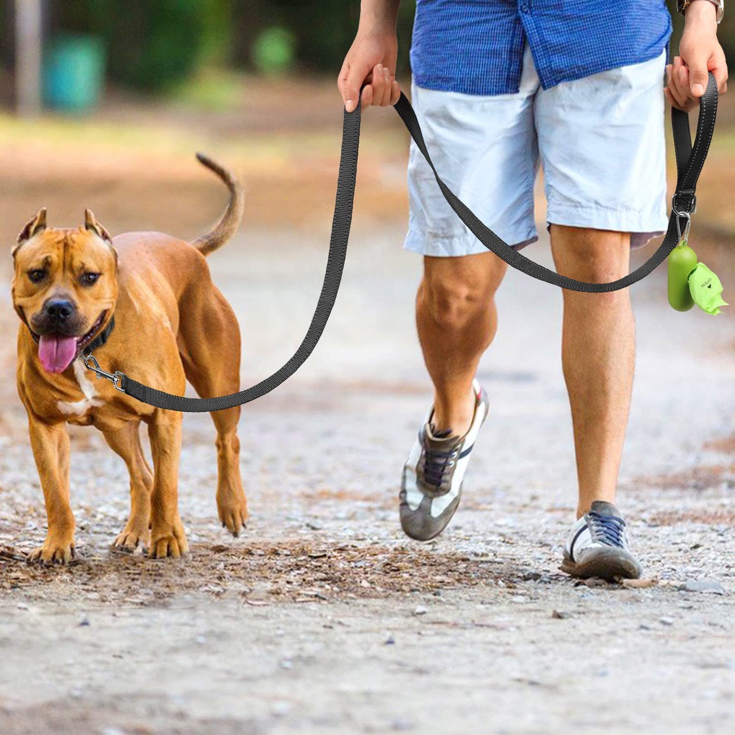 Reflective Dog Pet Hand Holding Rope
