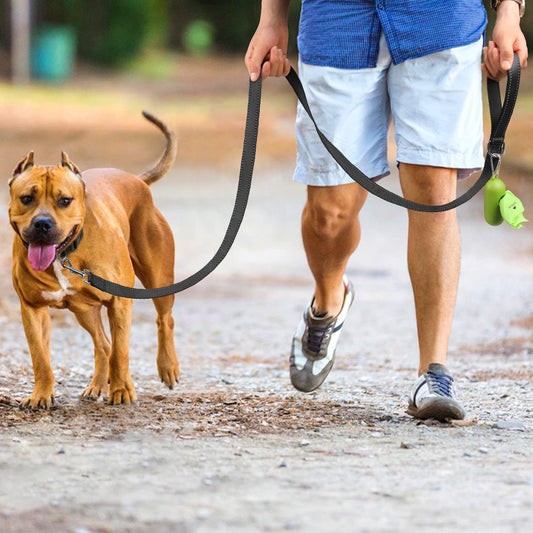 Reflective Dog Pet Hand Holding Rope