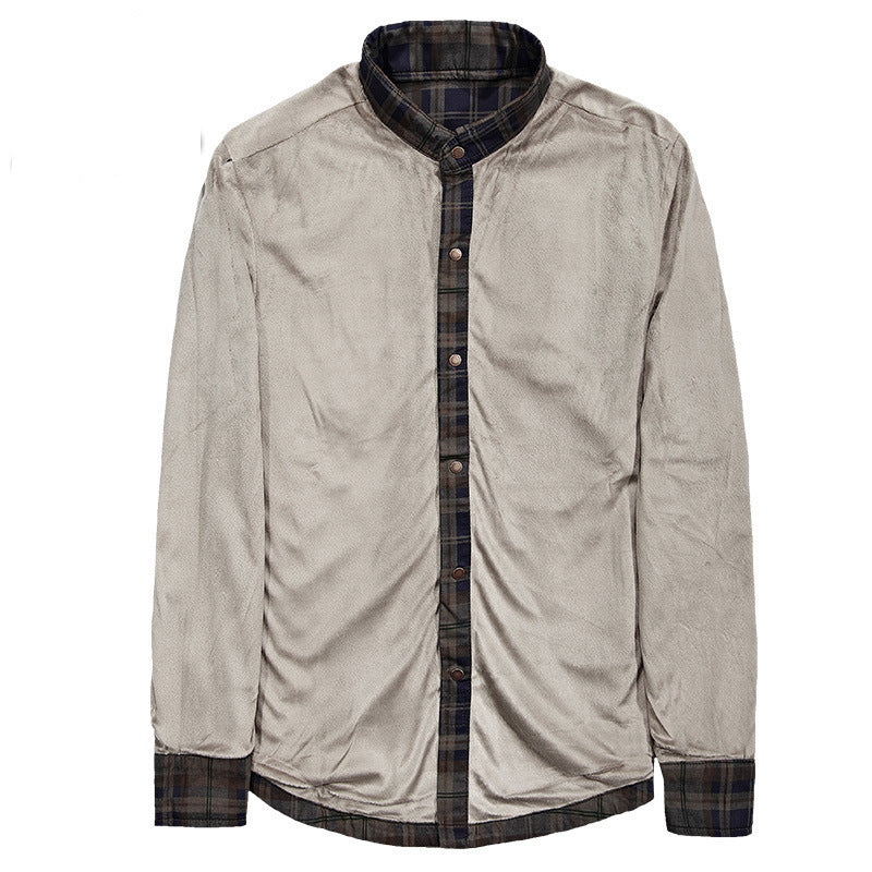 Men's Plaid Long Sleeve Shirt