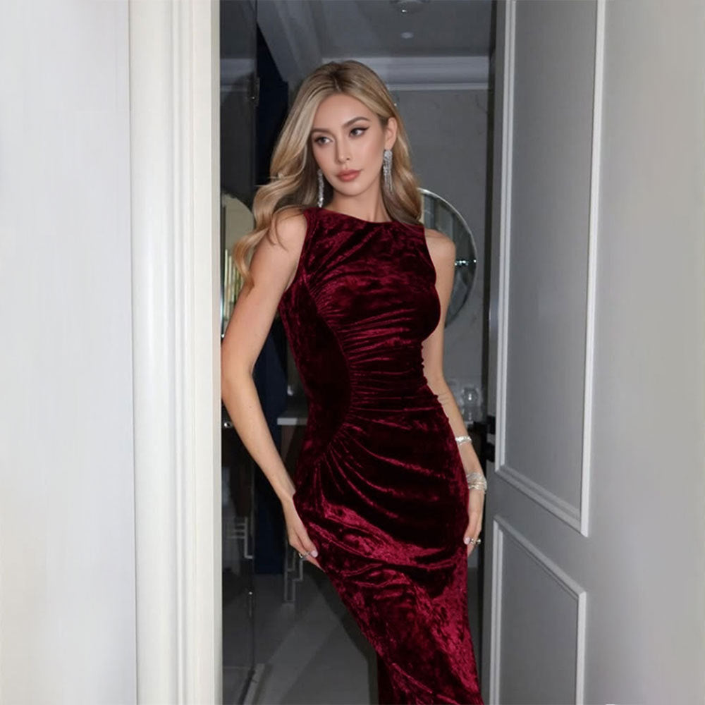 European And American Womens Fashion French-style Socialite Dress