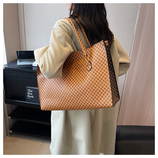 Ny Fashion Elegant Skuldertaske med Stor Kapacitet