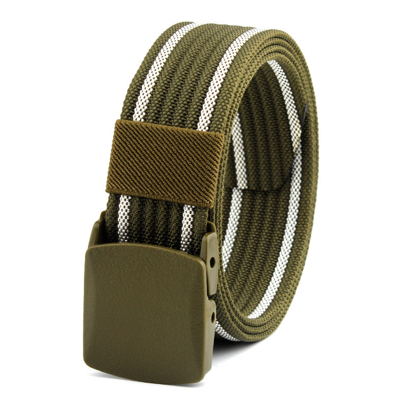 Metal-free Hypoallergenic Belt Nylon Canvas