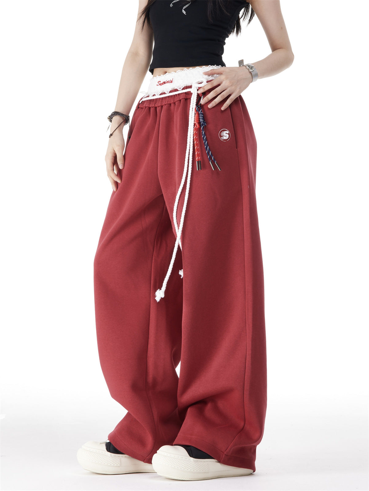 Dance Hip Hop Sports Sweatpants Straight Loose Hip-hop Trousers