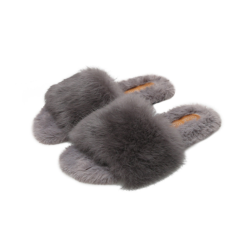 Ladies New Fashion Personality All-match Cotton Slippers