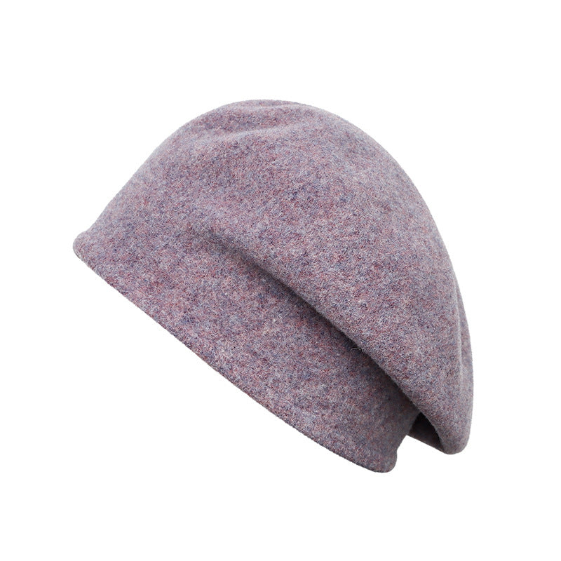 Knitted Wool Hat To Keep Warm Pile