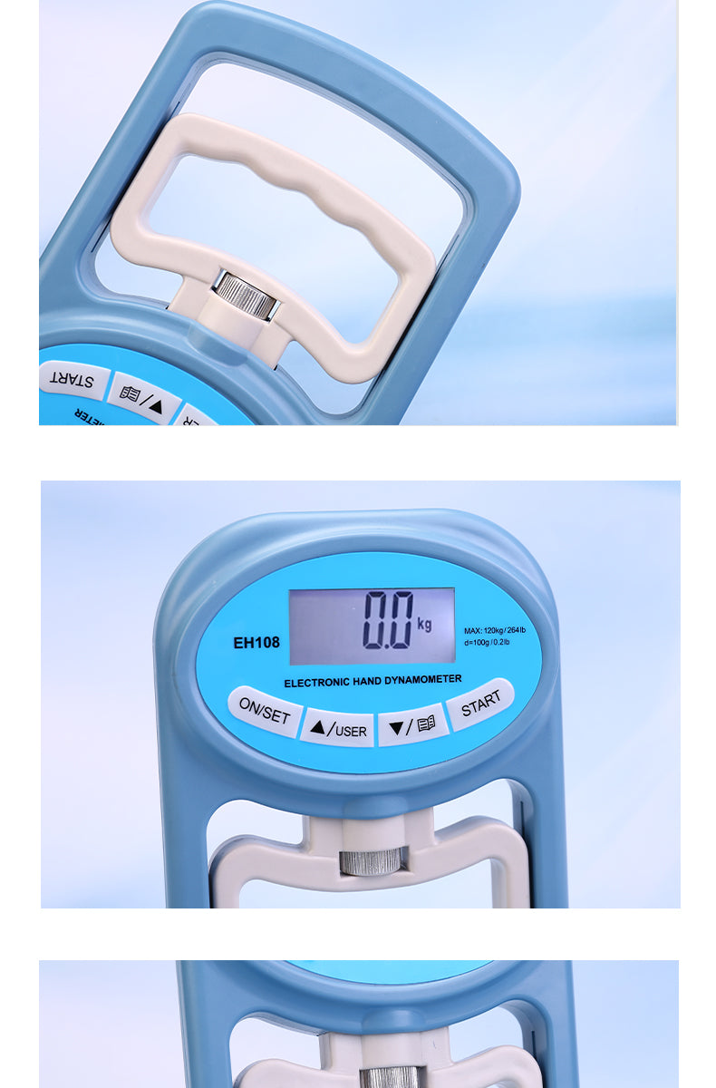 Electronic Counting Grip Dynamometer Tester