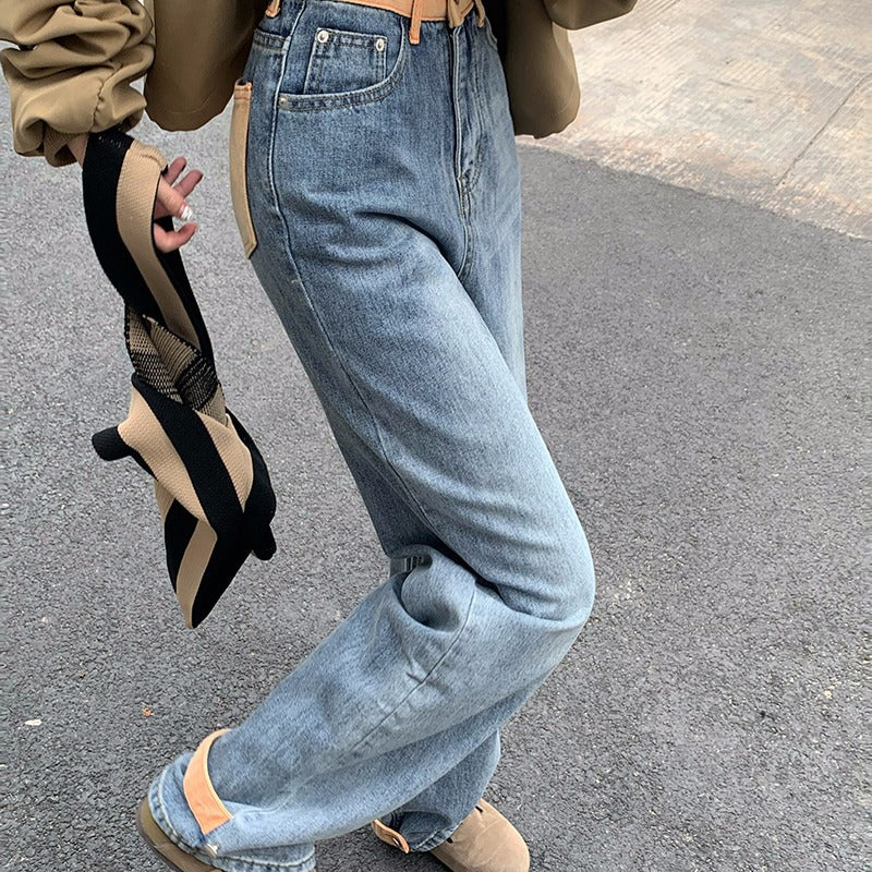 Women's Wash All-match Loose Wide-leg Mopping Pants