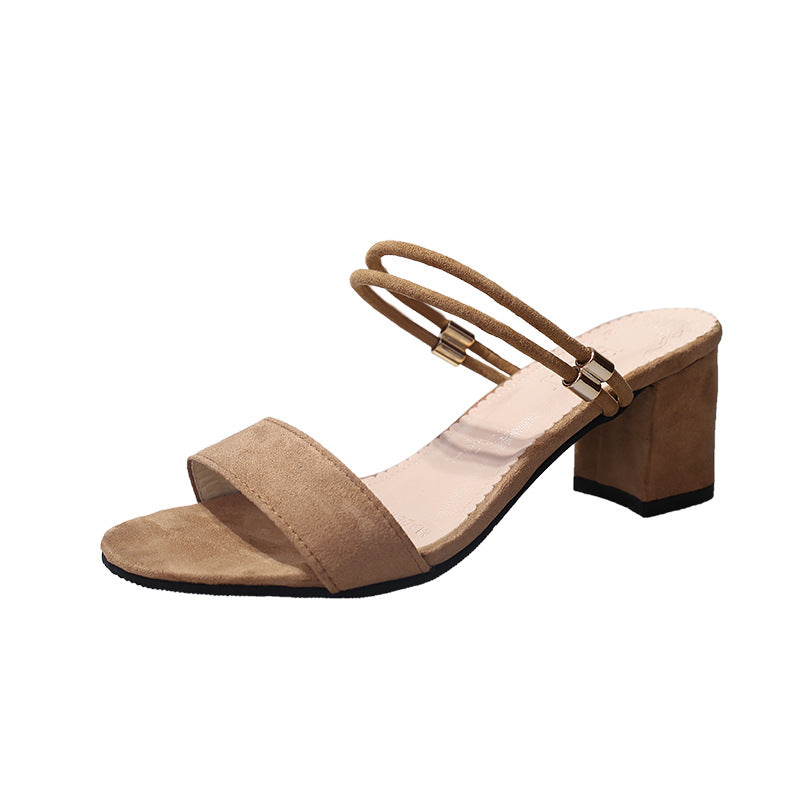 Women's High Heel All Match Fashionable Sandals