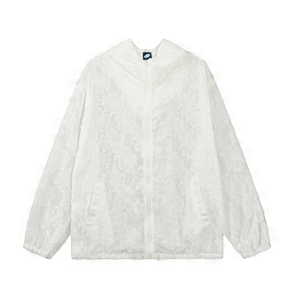 Sun Protection Clothing Solid Color Jacket