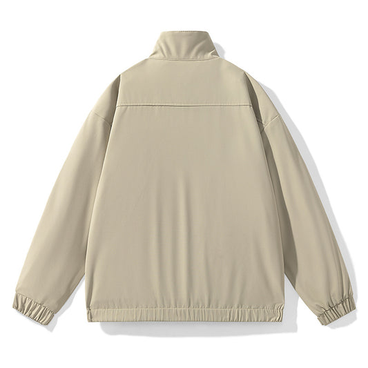 Men's Thin Windproof Youth Solid Color Jacket