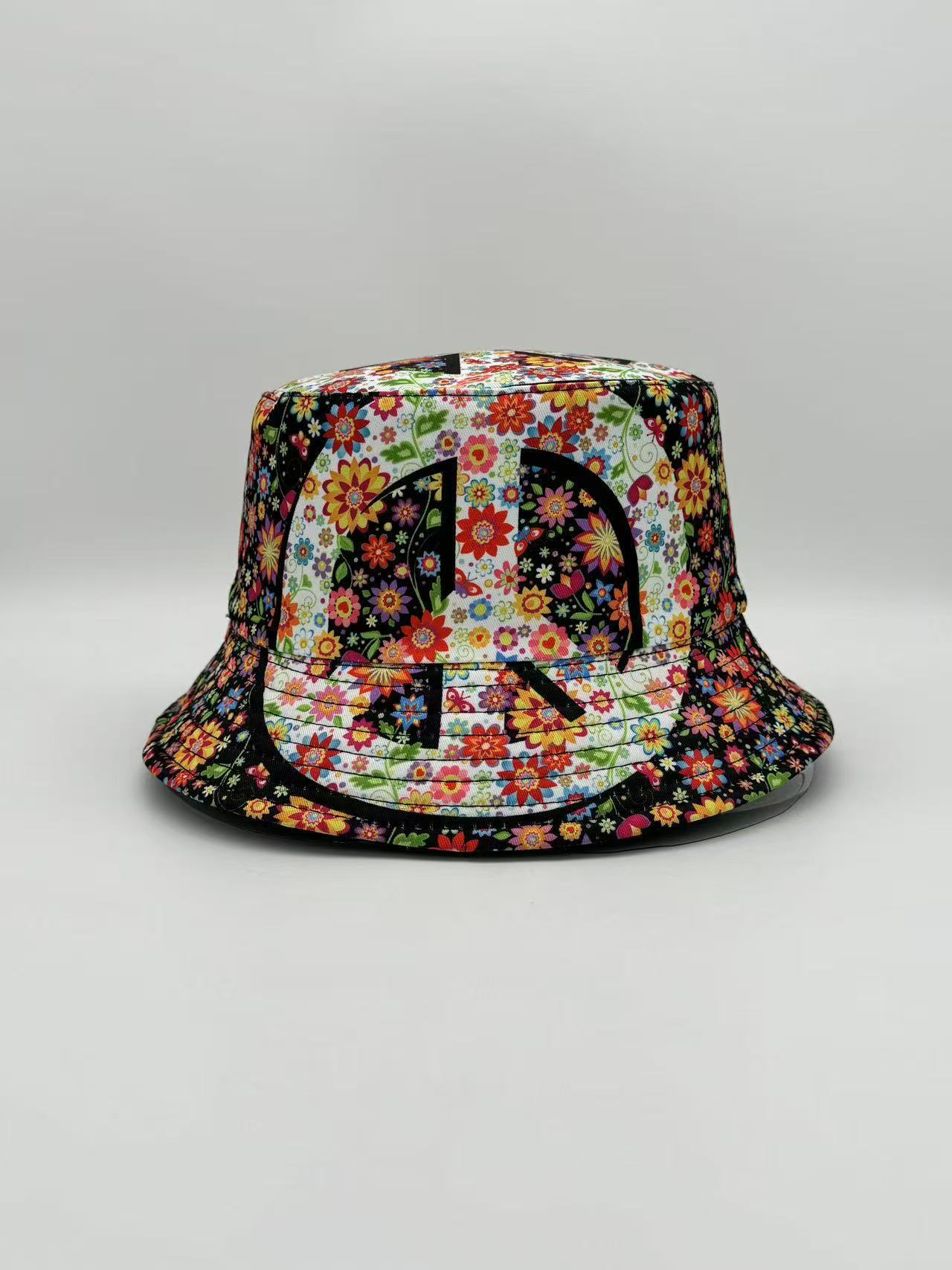 Creative Pattern Series Double-sided Wear Sunshade Breathable Bucket Hat