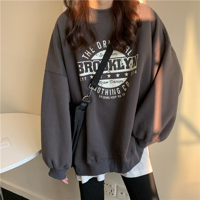Women's Round Neck Loose Sweater