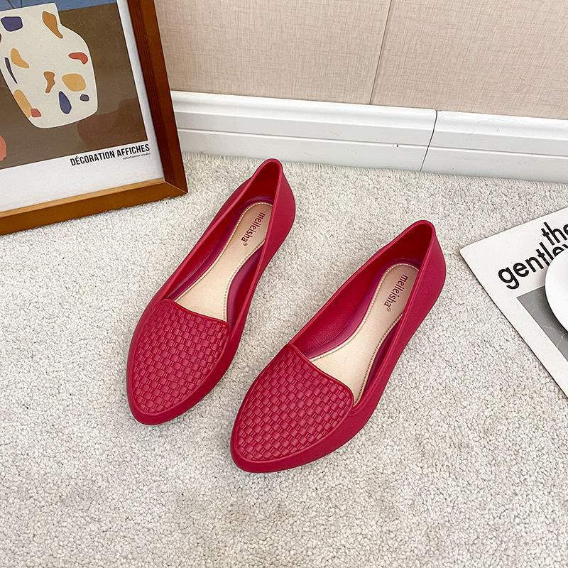 Baotou Sandals Women Summer Fashion Outdoor Anti-slip Flat Crystal