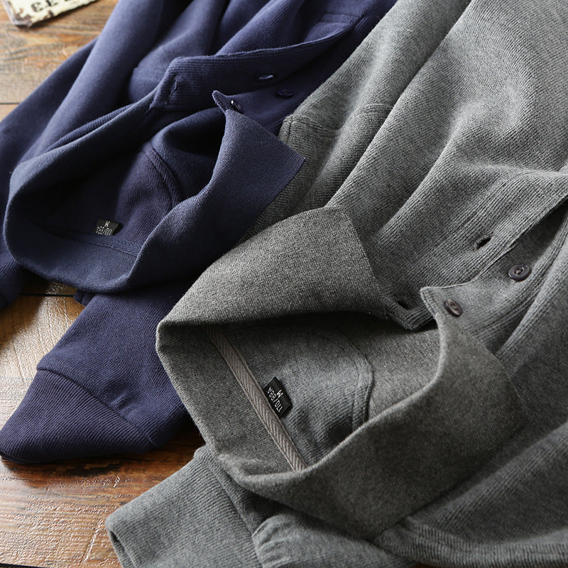 Thick Pure Cotton Long-sleeved