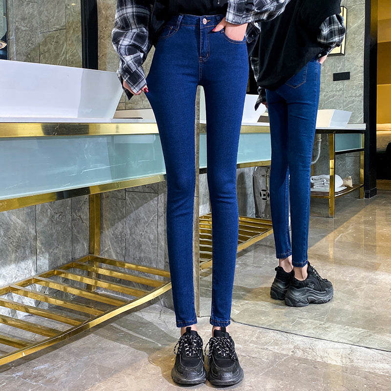 Casual Fall New Elastic Skinny Denim Jeans