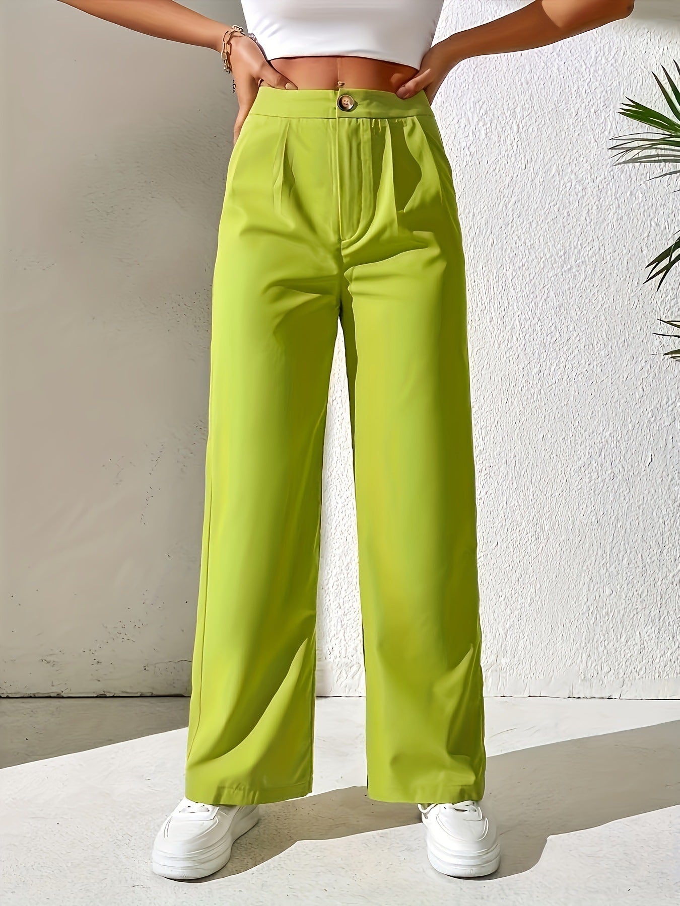 Suit Wide-leg Pants For Women High Waist Drooping Loose