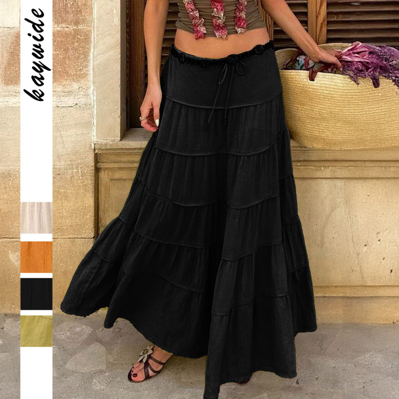 Fashionable Casual A-Line Cake Skirt For Women