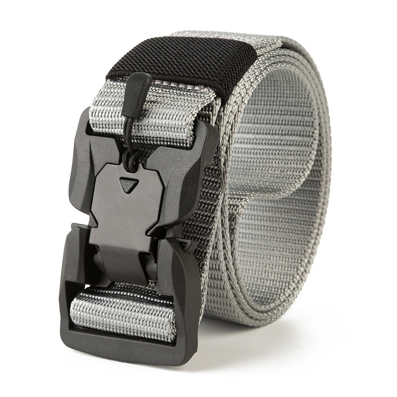 Magnetic Buckle Tactical Belt Men's Multifunctional Outdoor Belt