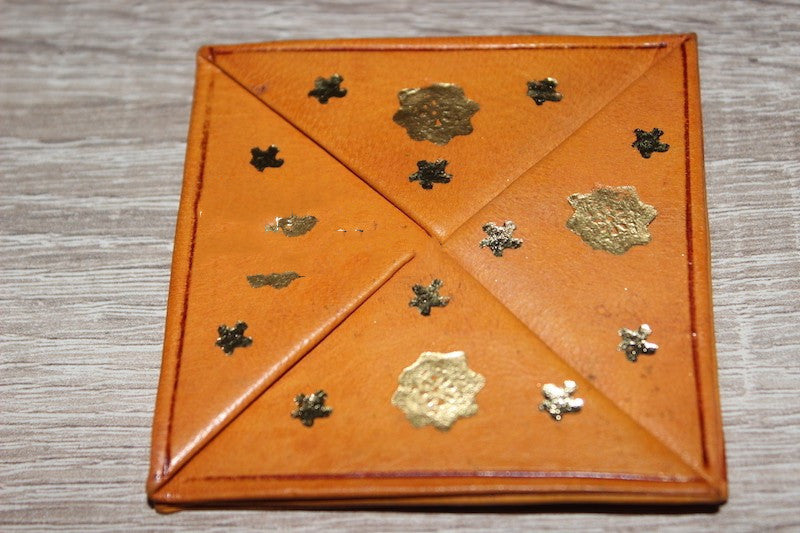 Miss Sheepskin Folding Coin Purse