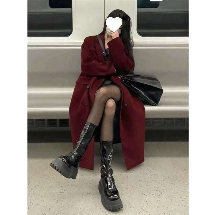 Cropped Wool Coat For Petite Figures