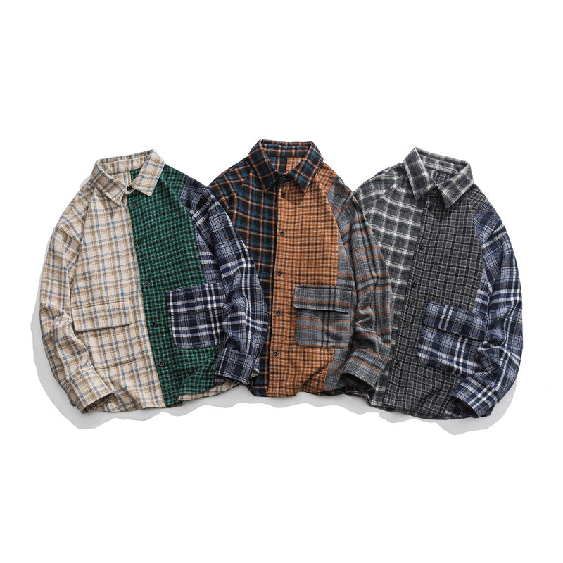 New Asymmetric Retro Couple's Long-sleeved Jacket