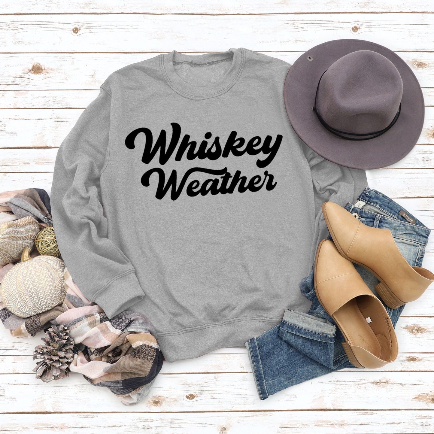 Lettered Casual Round Neck Long Sleeve Loose Sports Fashion Sweater