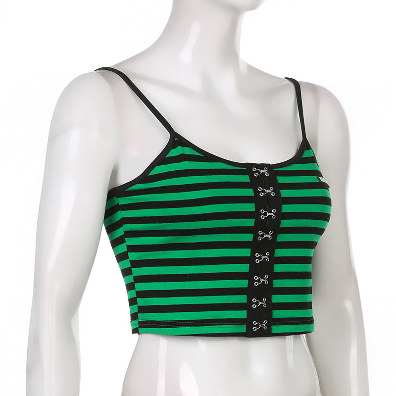 Spice Girl Dark Street Striped Sling